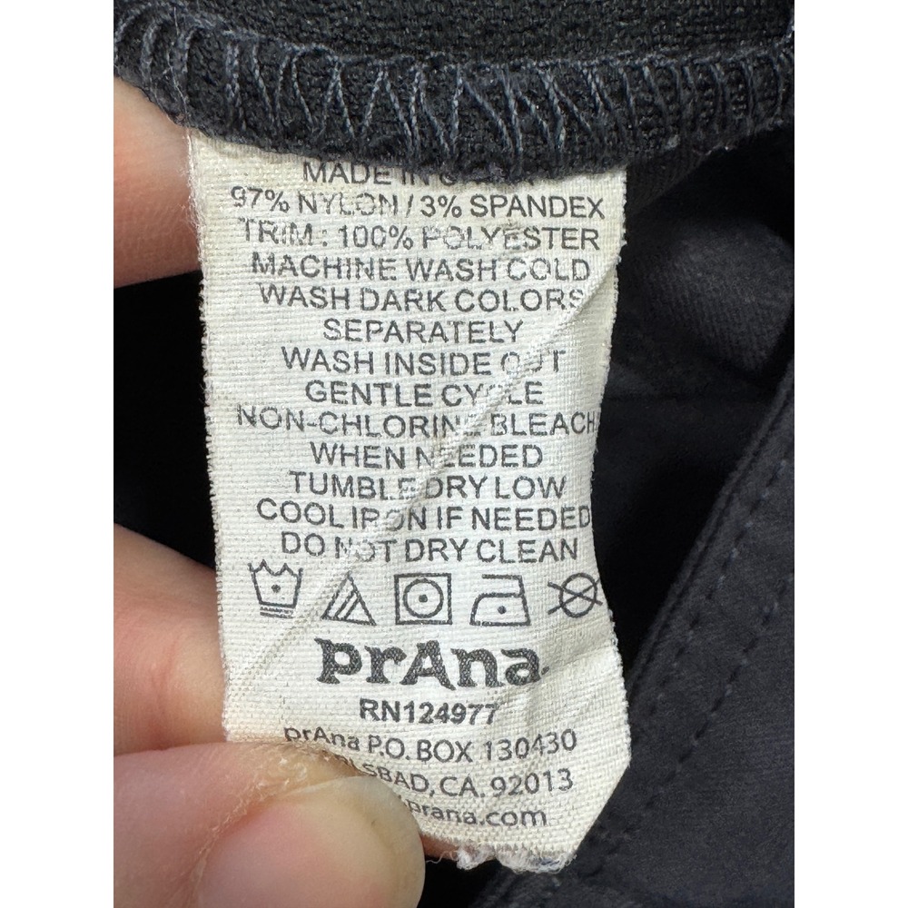 Prana Womens Halle Hiking Stretch W4HARG113 Gray Pants 14 Meas: 36x30 - Picture 5 of 7